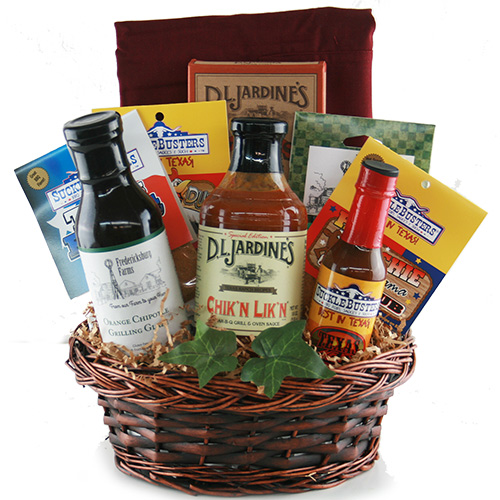 The Grill Guru Grilling Gift Basket @ Design It Yourself Gift Baskets