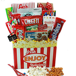 Movie Gift Baskets - Ideas for Movie Night Baskets | DIYGB