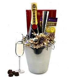 Champagne Toast Gift Basket