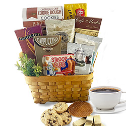 Coffee Delight Gift Basket, Coffee Gifts, Miami