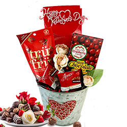 Valentine's Day Gift Baskets - Valentine's Gift Baskets for Him