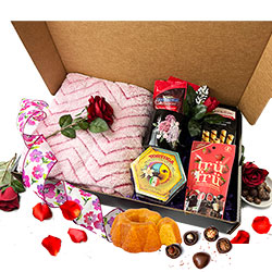 Valentines for Her-  Valentine Gift Basket