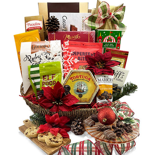 Christmas Chocolate Basket Sensation