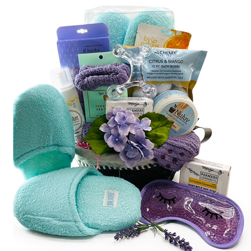 Ultimate Relaxation Spa Gift Basket – A Blissfully Beautiful Boutique