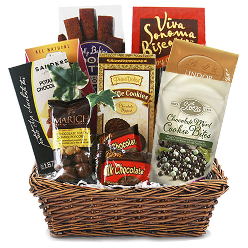 Custom Baskets Chocolate Theme Med Chocolate T Basket Bp1010 Diygb 