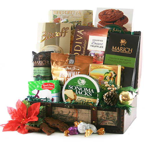 Christmas Gift Baskets: Christmas Gala Christmas Gift Basket @ DIYGB