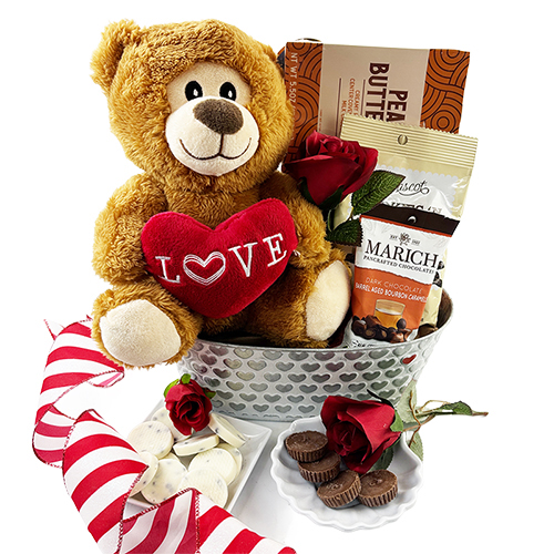 Expressions of Love Valentines Gift Basket