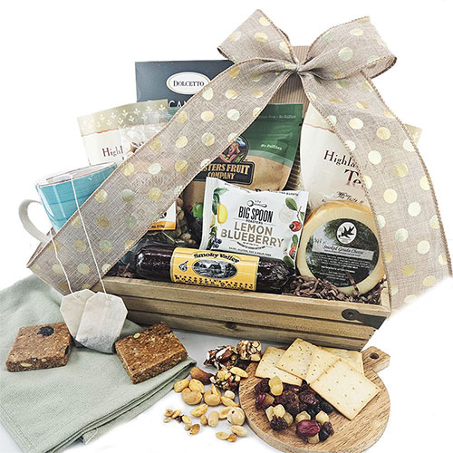 The Finer Things Tea Gift Basket