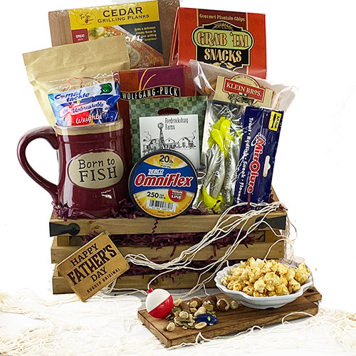 Fathers Day Gift Baskets: Fishing Gift For Dad