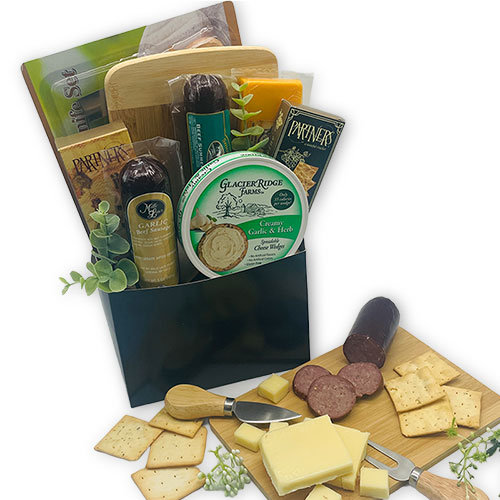 Meat and Cheese Gift Idea