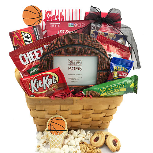 Sports Gift Baskets For Men  Sports gift basket, Themed gift
