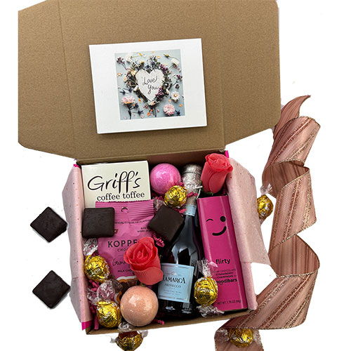 Sip Savor Love Romance Gift Box