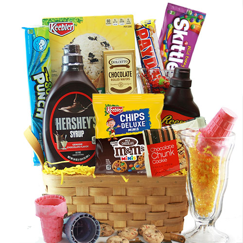 Summer Gift Ideas: Sundae Night Special Ice Cream Gift Basket