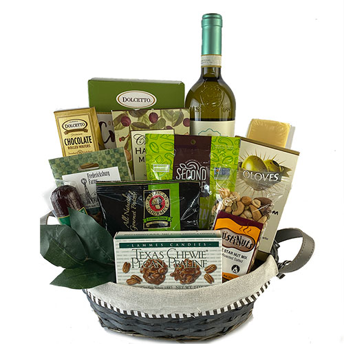 Wine Gift Baskets: Champagne Chocolates Wine Gift Basket