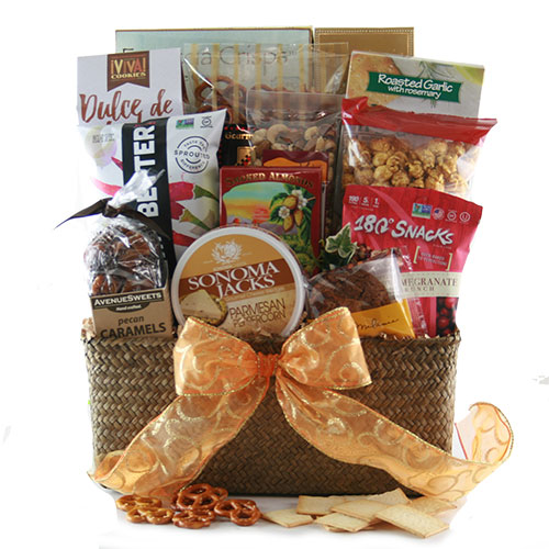 Snack Gift Baskets: To Snack or Not to Snack Gourmet Gift Basket | DIYGB