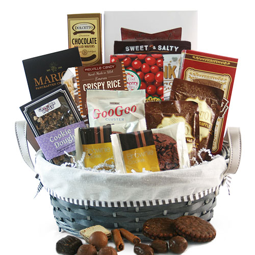 Chocolate Gift Baskets: Totally Chocolate Chocolate Gift Basket | DIYGB