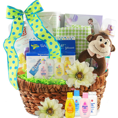 Baby Gift Baskets: Welcome Baby Gift Basket Baby Gift Basket @ DIYGB