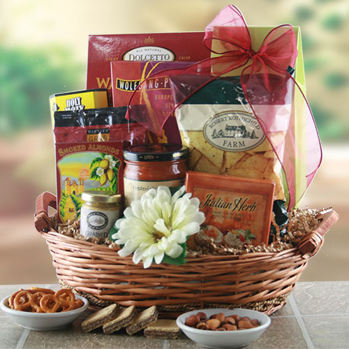 Savory Fare - Gourmet Gift Basket - Happy Trails Gift Basket